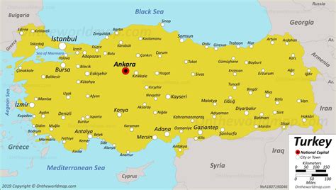 capital city of turkey|map of turkey with cities.